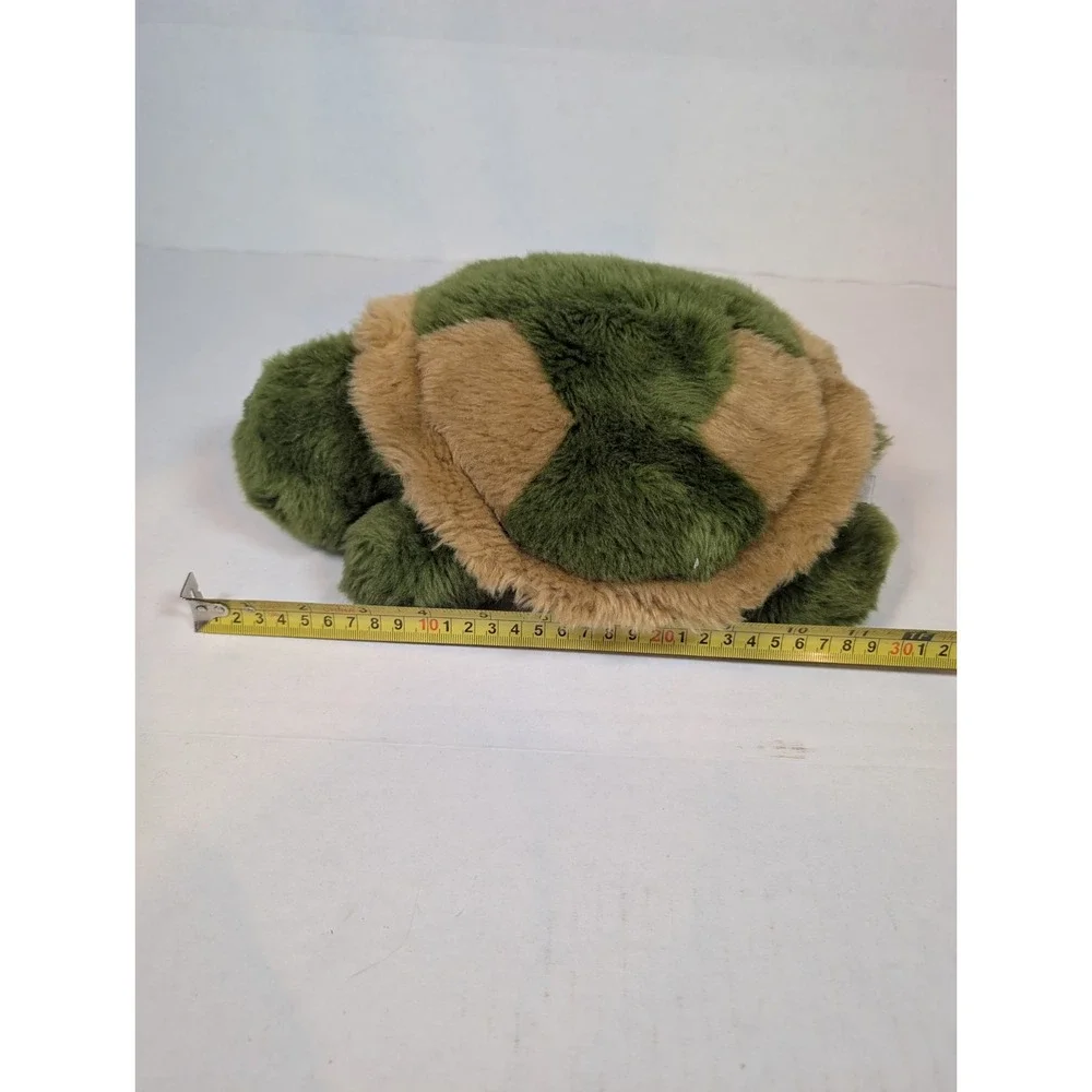 UNIPAK Designs Plush Turtle Green Brown 11